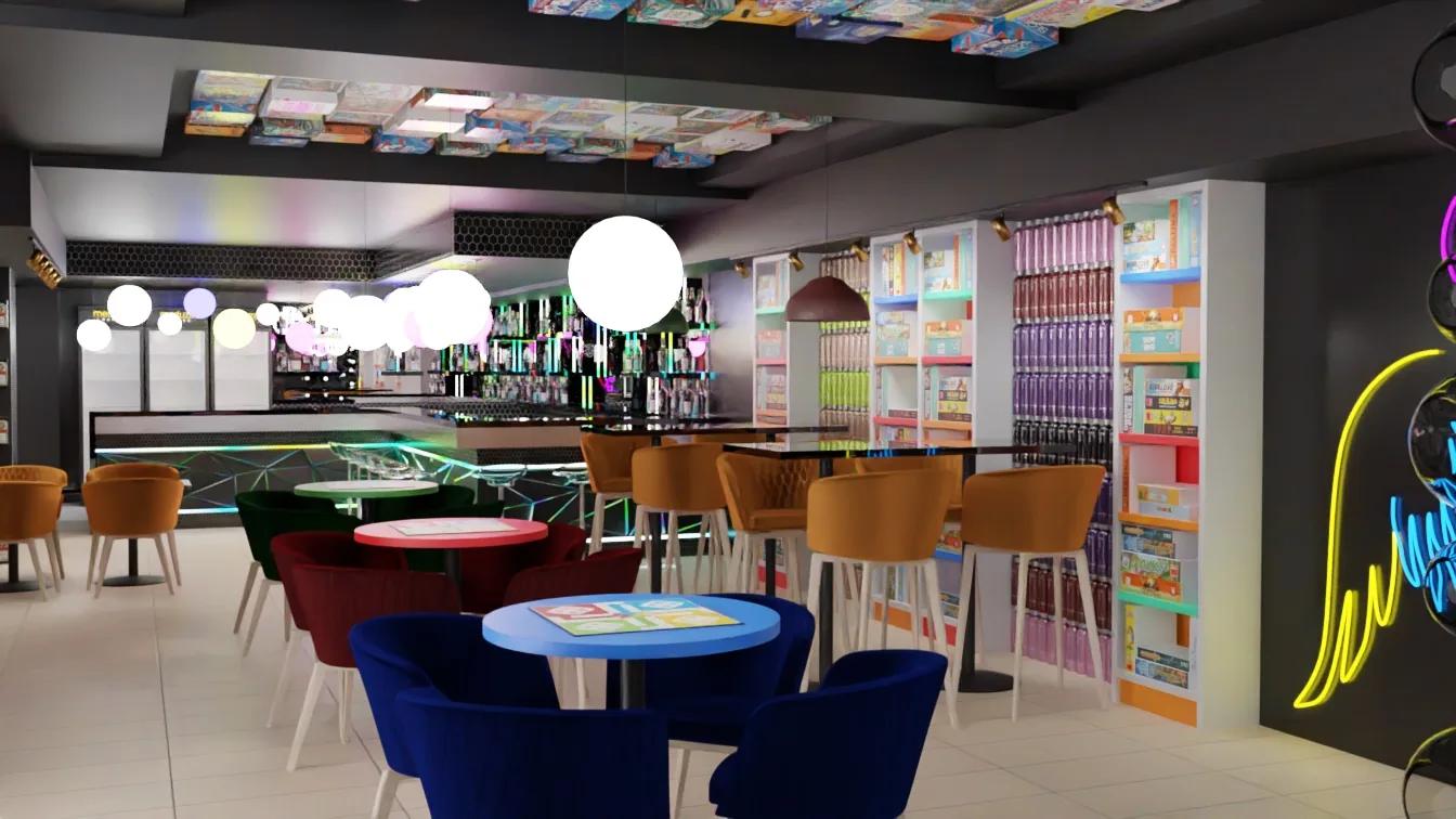 Bar Prešov – 3D vizualizácia 04