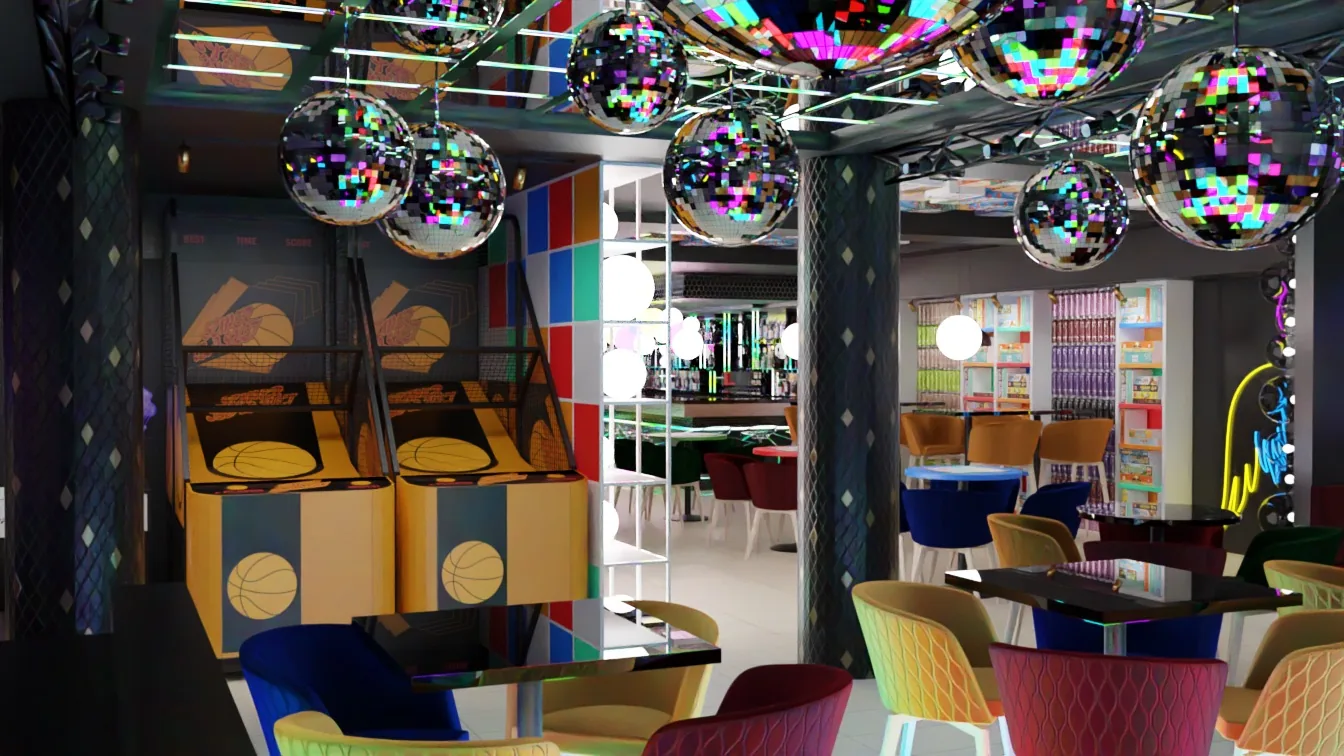 Bar Prešov – 3D vizualizácia 09