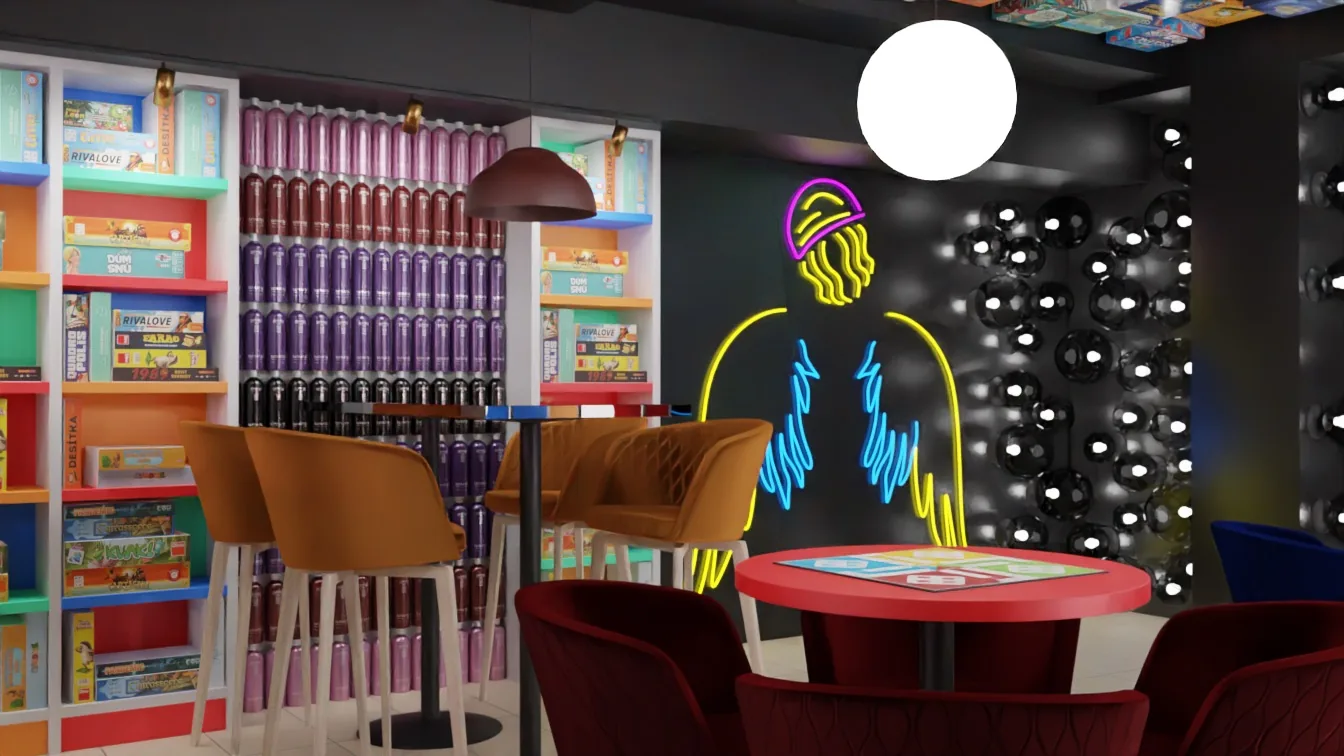 Bar Prešov – 3D vizualizácia 11