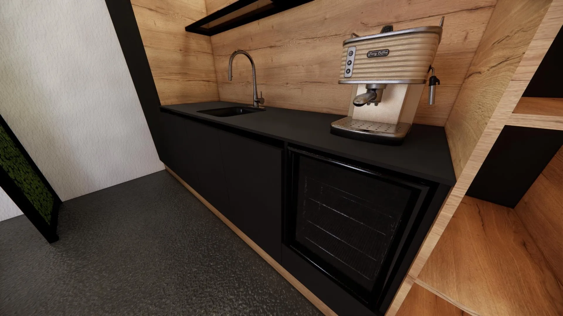 Kancelárske priestory s recepciou Košice – 3D vizualizácia 03