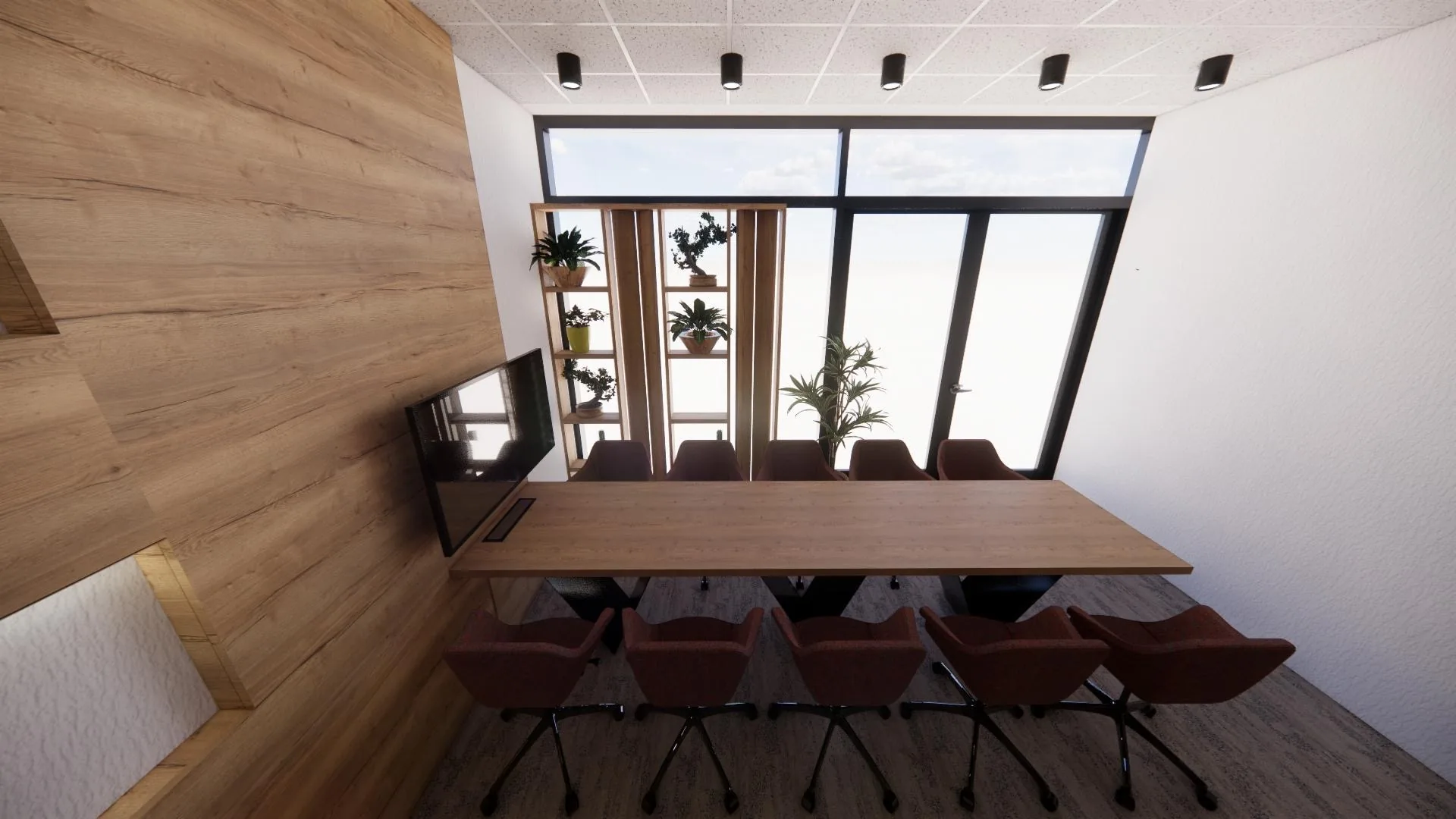 Kancelárske priestory s recepciou Košice – 3D vizualizácia 06