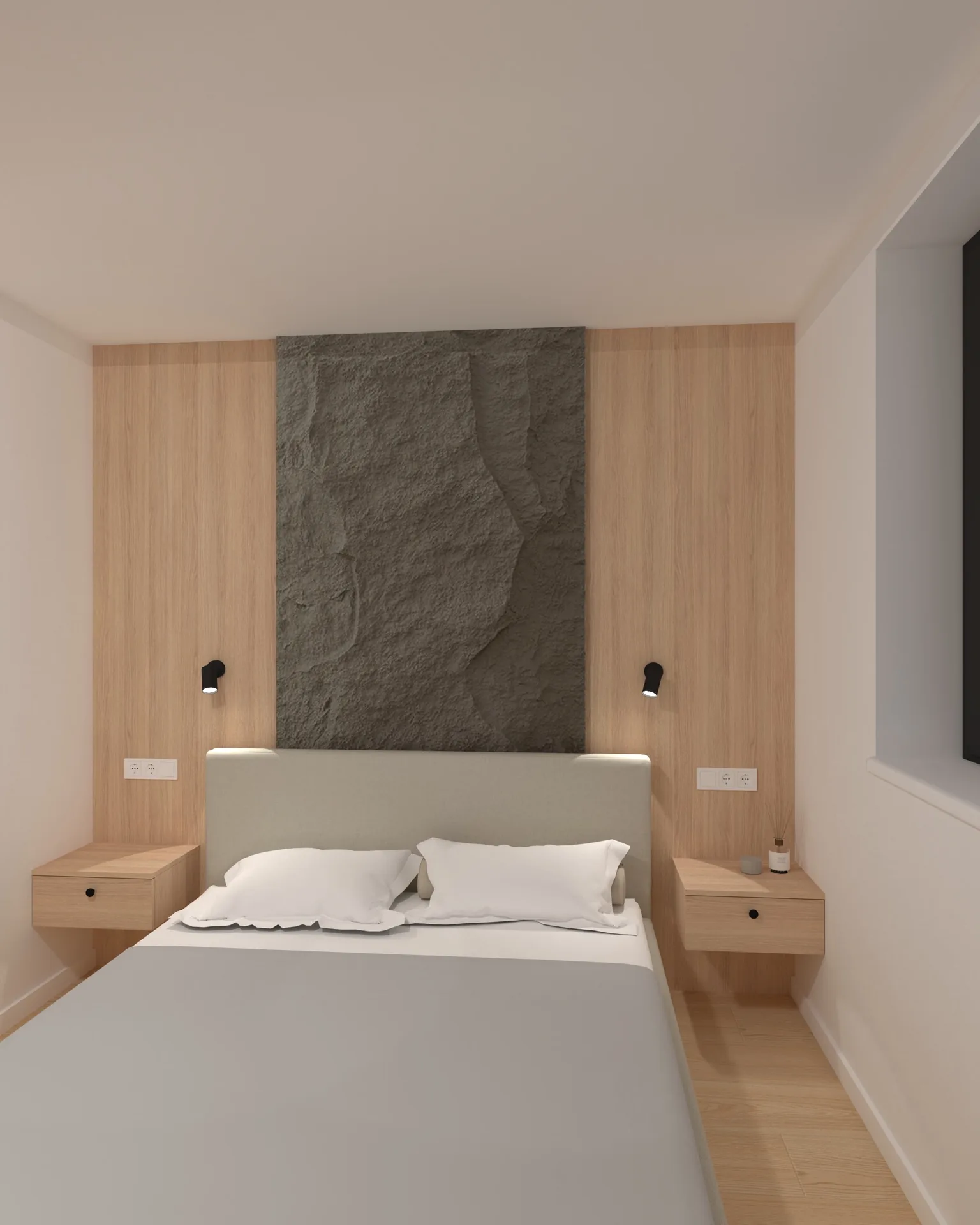 Moderný byt – Línie svetla – 3D vizualizácia 21