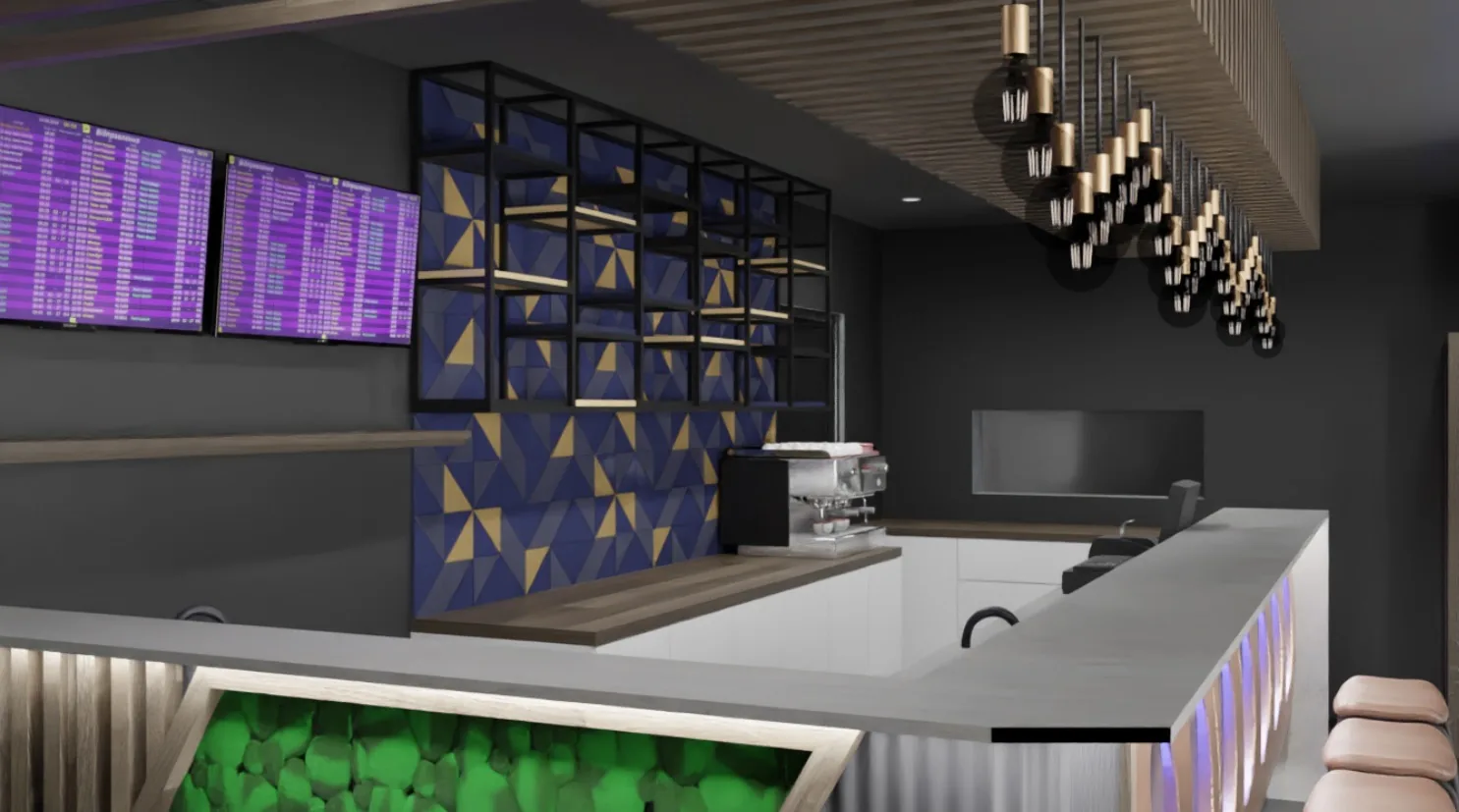 Pilot bar – 3D vizualizácia 04